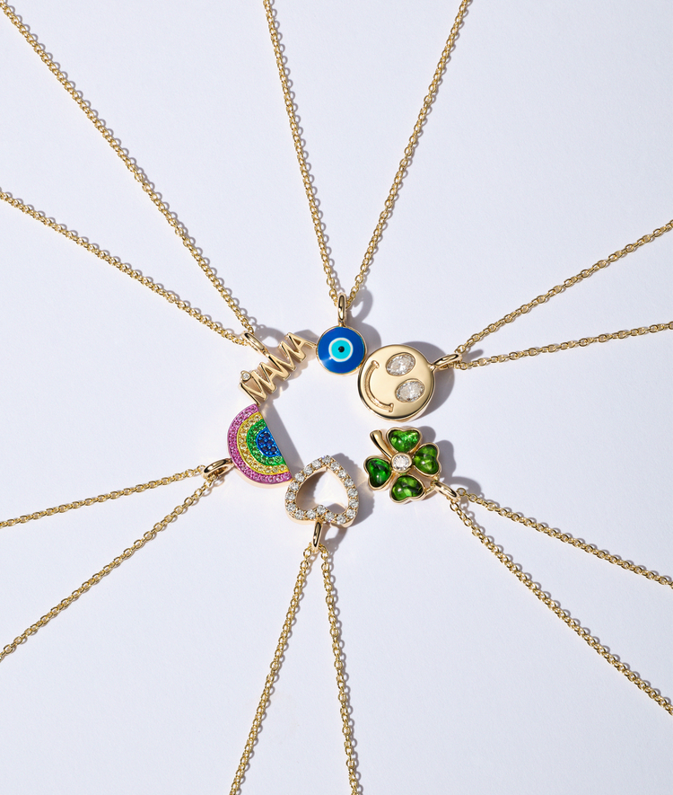 Sapphire Rainbow Pendant