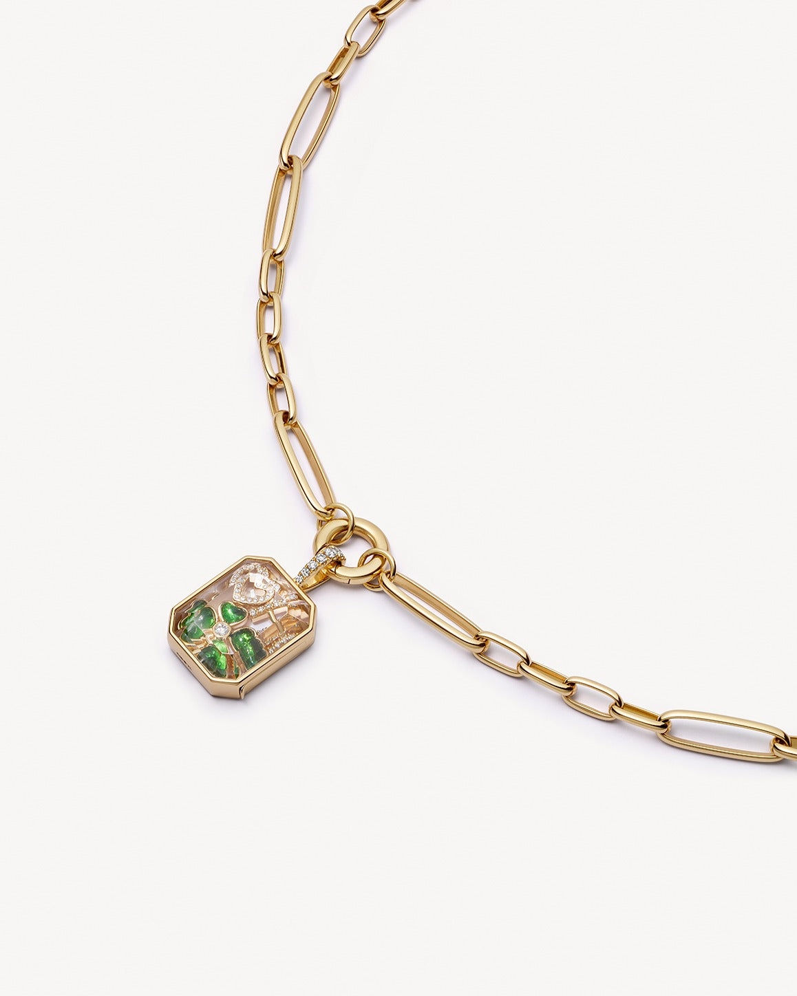 Renga Link 20 Inch Necklace 18k