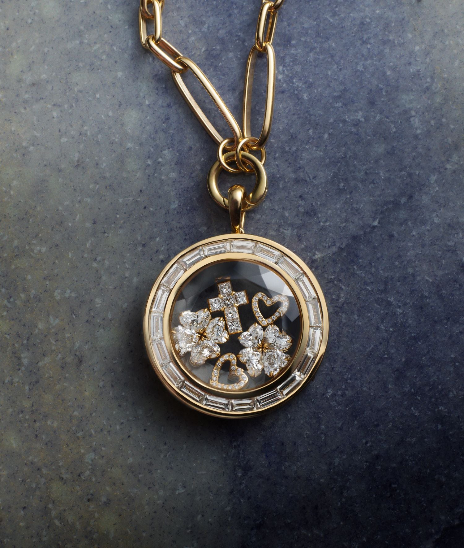 Renga Link 20 Inch Necklace 18k