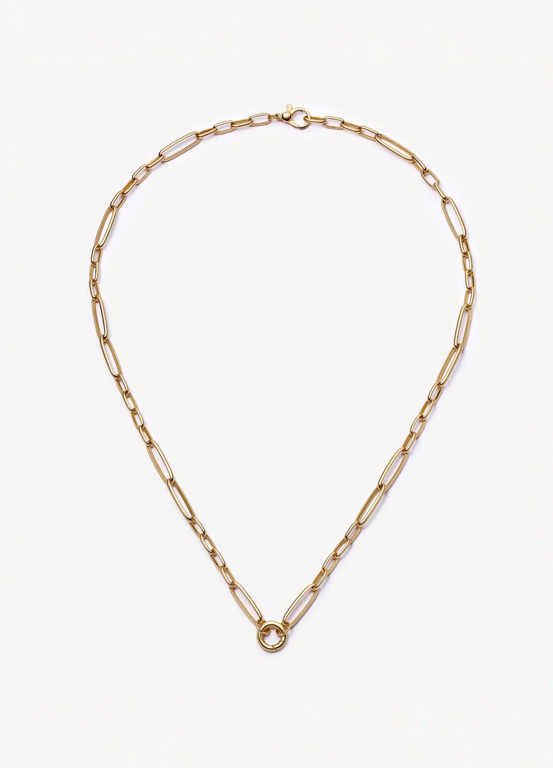 Renga Link 20 Inch Necklace 18k